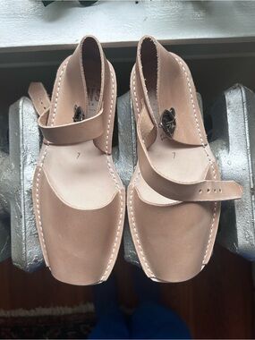 Avarcas Pons Leather Sandals size 37